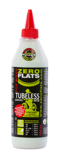 Líquido sellador tubeless Zero Flats - 250 ml.